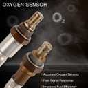 25025059 25024785 Oxygen Sensor Upstream Downstream Compatible with Honda Accord Crosstour Odyssey Pilot Ridgeline 3.5L V6, O2 Sensor Fits for Acura TL MDX RL TSX 3.5L/3.7L V6, 4Pcs