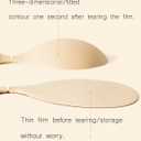 Adhesive Strapless Bra for Women Sticky Invisible Push up Silicone Bra for Backless Dress Upgraded Clasp Bras (S)