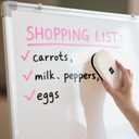 Arts Pal Dry Erase Markers, 48 Count 6 Vibrant Colors, Chisel Tip, Low Odor, Easy Erase, Whiteboard Markers for Classroom, Office, Home, Teachers, Kids, Creative Projects, Back to School Supplies