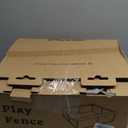 Baby Playpen with Mat, 50x50 Inch Play Pen, Playpen for Babies and Toddlers, Baby Playard for Indoor & Outdoor Active Center Game Fence, with Skin-Friendly Fabric and Soft Breathable Mesh (Grey)