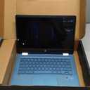 HP 2023 Convertible 2-in-1 Chromebook Laptop, 14" HD IPS Touchscreen, Intel Celeron Processor up to 2.60GHz, 4GB Ram, 64GB SSD, 4K Graphics, Super-Fast 6th Gen WiFi, Chrome OS, Dale Blue