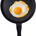 Funny Fried Cooking Egg Phone Case, Frying Pan Creative Phone Case for iPhone 15 14 13 12 11 Pro max X XS XR Silicone Case Cover (for iPhone 11 Pro Max)