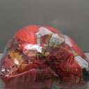 Oudain 6ft Christmas Tablecloth Train Shaped Washable Tablecloth Christmas Party Supply Decorative Holiday Table Covers Red and White Decor for Kitchen Party Dining Table Decor