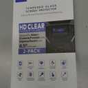 [2-PACK] Tempered Glass Screen Protector for Subaru Ascent (2019-2022), Crosstrek (2018-2023), Forester (2019-2024), Impreza (2017-2023) 6.5" Touchscreen (HD Clear)