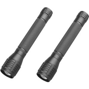 TotaLohan High Lumens Zoomable LED Flashlight, 3 Modes, AA Battery Powered  Powerful for Camping, Outdoor, and Emergency Use,2-Pack