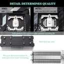 Thermalright Assassin X120 Refined SE CPU Air Cooler, 4 Heat Pipes, TL-C12C PWM Fan, Aluminium Heatsink Cover, AGHP Technology, for AMD AM4/AM5/Intel LGA 1150/1151/1155/1200/1700/1851(AX120 R SE)
