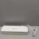 9-Inch Thermal Laminator Machine with Quick Warm-Up, 2 Heat Settings, Jam Release for Documents and Photos, White