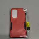 RMOCR Case for Samsung Galaxy S25, Full Body Heavy Duty Rugged Shockproof Protective Phone Cover with Lanyard Strap, Tempered Glass Screen Protector and Camera Lens Cover, Red