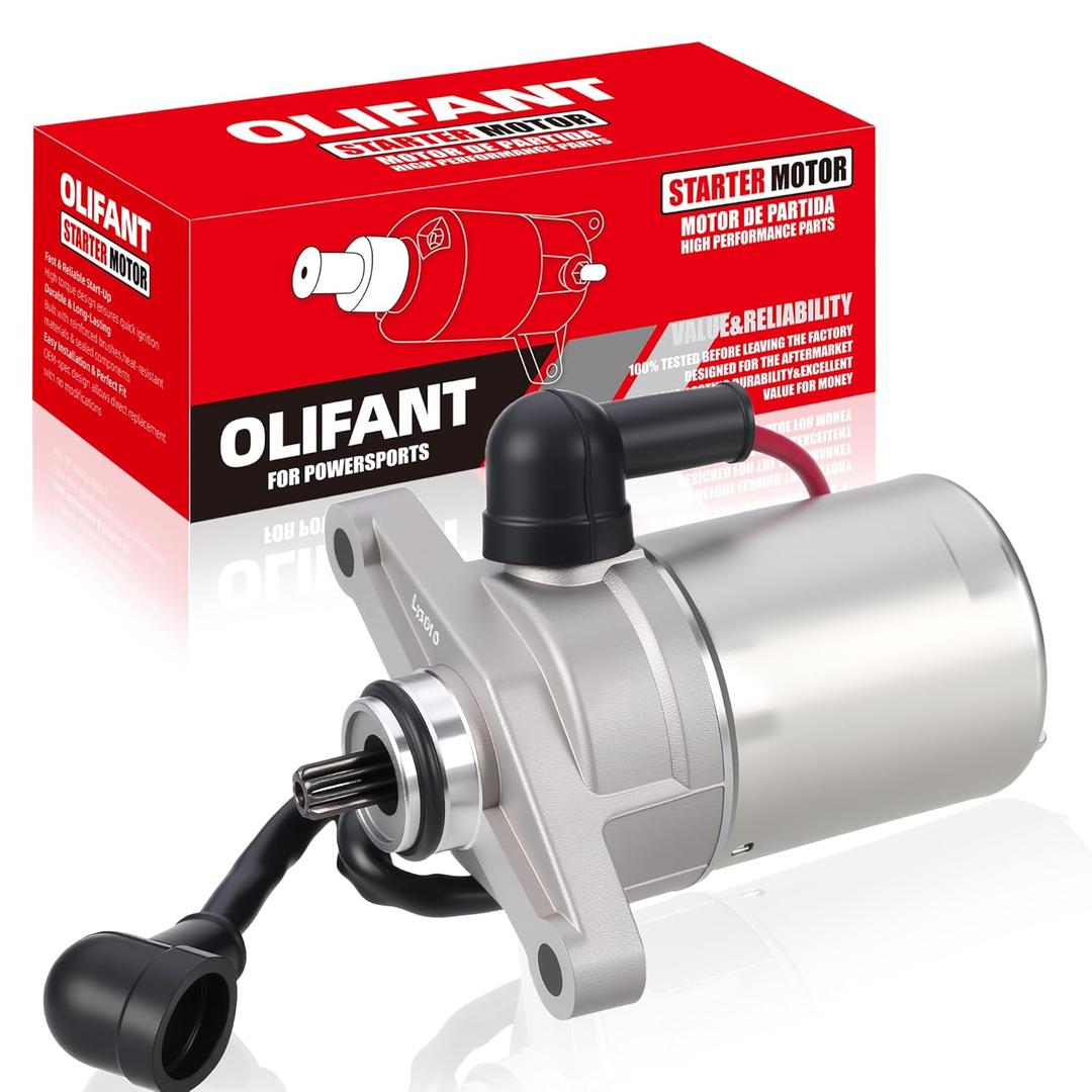 Starter for GY6 49cc 50cc Scooter Moped 139QMB/QMA Chinese 4 Stroke Scooter Baotian Taotao Sunl Roketa Tank Baja BMS
