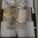 OurWarm Frosted Acrylic Gift Box with Lock, Wedding Reception String Light and Pen, Envelope Money Card Box for Party, Graduation, Baby Shower, Birthday Decorations