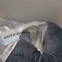 ALLOPERA Pregnancy Pillow, Full Body 57 Inch Maternity Pillow with Removable Washable Cover - Sleep Support for Legs, Back, Neck, Shoulder, HIPS, Belly for Pregnent Women, Black Grey Velvet Cover