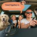 Front Seat Dog Cover for Car, Truck & SUV - Waterproof, Non-Slip Pet Car Seat Cover for Dogs - Durable, Easy to Install & Clean, Front Passenger Seat Protector for Pets & Vehicles (Blue)