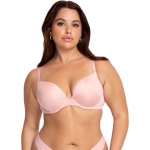 Smart & Sexy Women's Push-Up Bra Comfortable Cotton and Spandex Fabric for Everyday Wear (36DD)