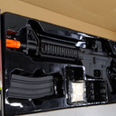 Automatic Blaster with Metal Gear, Nylon & Metal Body 3.2 Pounds, XT30 Plug 9V 280 FPS & 100+ Ft Range, Outdoor Games, Ages 18+