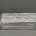 SPACELEAD Slim Storage Cart 3 Tier,Bathroom Organizer Rolling Utility, Mobile Shelving Unit Slide Out for Office, Kitchen, Laundry Room & Narrow Places,White