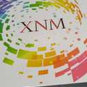 XNM Teal Glass Large Wall Clocks Battery Operated 20 Inch Aurora Wall Clocks for Living Room Decor Glacier Round Clock Silent