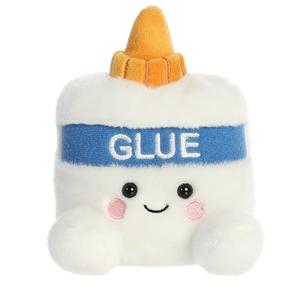 Aurora® Adorable Palm Pals™ Gooey Glue™ Stuffed Animal - Fun Collectible Plush for Kids and Adult Collectors - Perfect for Decorating Rooms and Birthday Gifts - White 5 Inches