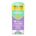 Mitchum Womens Antiperspirant Deodorant Gel Stick, Shower Fresh Scent, 48HR Sweat & Odor Protection, Triple Odor Defense, Alcohol-Free, 3.4 oz (Pack of 2)