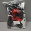 Girls Vintage Halloween Costume Dress Up Dalmatian Print Outfit (6-7 Years, White)