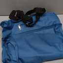 JIANWEI Collapsible Shopping Cart with 360 Swivel Wheels, Portable Folding Trolle-y Grocery Bag, Reusable Foldable Tote Grocery Cart Large Capacity Used for Travel and Home(Lake Blue)