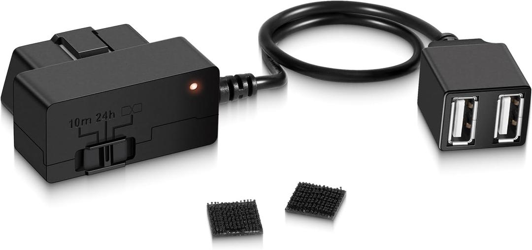 Replacement for 010-12530-23 OBD-II Constant Power Cable Compatible with Garmin Dash Cam 46, 47, 56, 57, 66W, 67W, Live, Mini, Mini 2, Mini 3, Tandem, X110, X210, X310