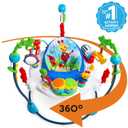 Baby Einstein Neighborhood Symphony Activity Baby Jumper Activity Center, Infant Entertainer with Lights and Melodies, Age 6 Months +, Max Weight 25 lbs., Unisex