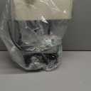 Bedside Touch Control Table Lamp with Dual USB Charging Ports 1 AC Outlet, 3 Way Dimmable Modern Nightstand Lamp with Cream Fabric Shade, Desk Lamp for Bedroom Living Room Office with 5000K LED Bulb