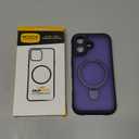 MOCCA Design for iPhone 17 Case, Compatible with Magsafe [Premium Invisible Magnetic Ring Stand] [Military Drop Protection] Full Camera Guard Translucent Matte Slim Phone Cover 6.3",Deep Purple