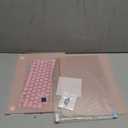 CISSOOK Baby Pink Case for MacBook Air 15 Inch 2023 2024 2025 Release, Plastic Chalk Pink Hard Shell Cover with Keyboard Cover Screen Protector for MacBook Air 15 M2 M3 M4 Model A2941 A3114 A3241