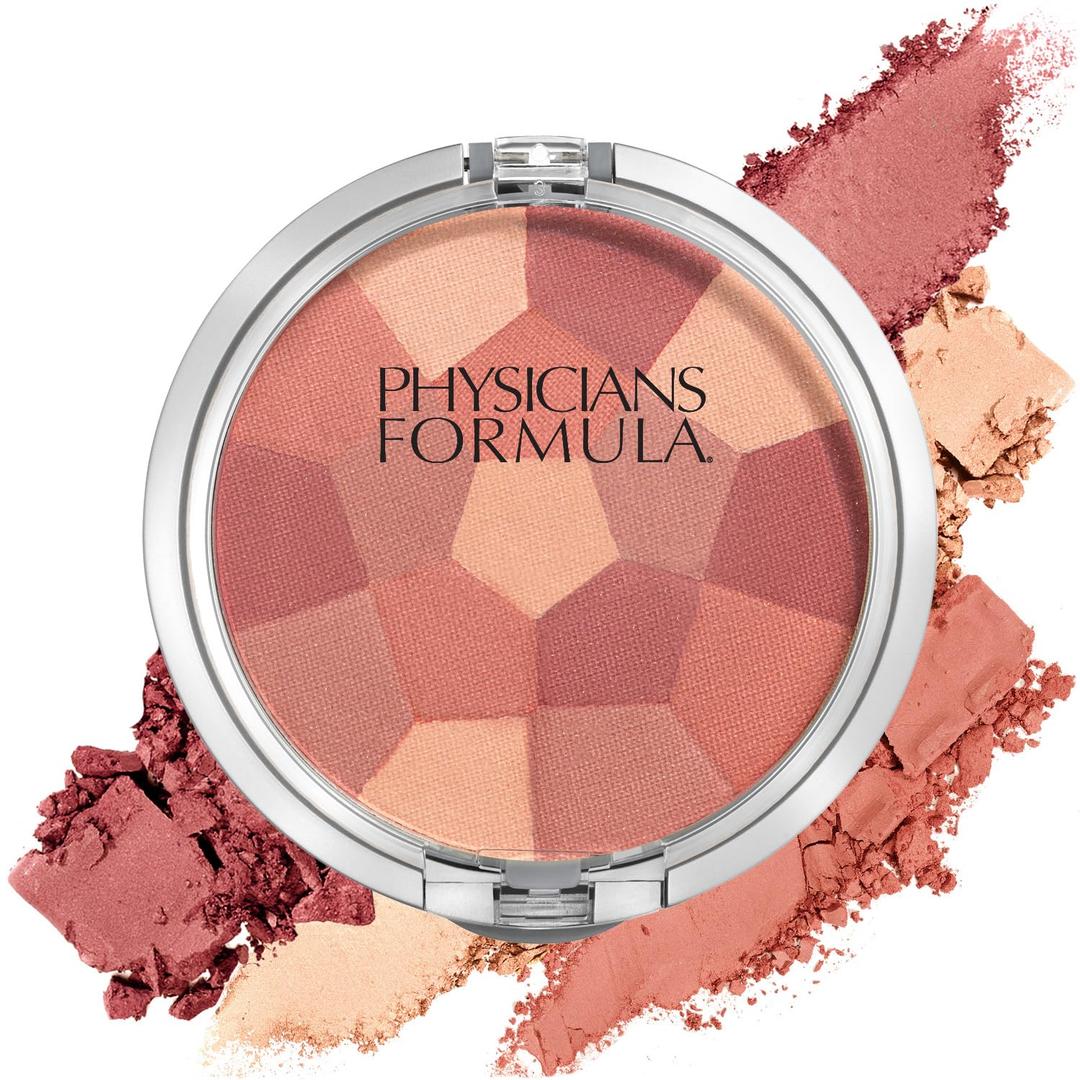 Physicians Formula Powder Palette Multi-Colored Blush, Silky Smooth Formula, Hypoallergenic, Blends Easily Without Irritation  Blushing Rose (0.24 Ounce)