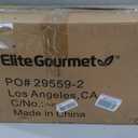Elite Gourmet 10.5Qt Nonstick Electric Skillet, Extra-Deep 16"x13"