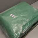 GUARD SHIELD Clear Green Tarp Heavy Duty 16x16 Feet Waterproof for Greenhouse Outdoor Garden Poly Cover UV Resistant 3x3 Weave 10mil