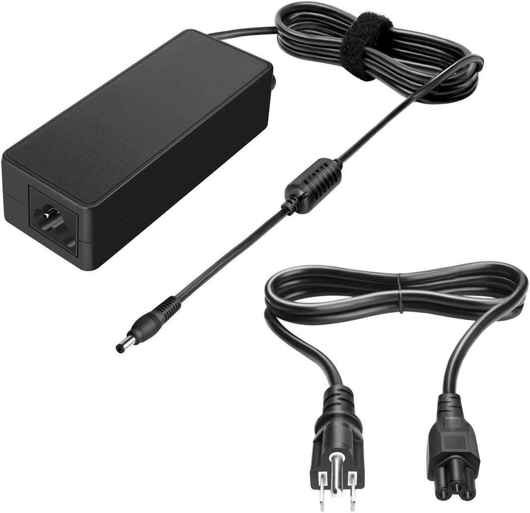 Roxelt 75W 19V 3.95A Compatible for Computer Toshiba HP Acer Computer Laptop AC Adapter Power Supply Charger with US Power Cord for Satellite 1000 A85-S107 L15 M105-S1021