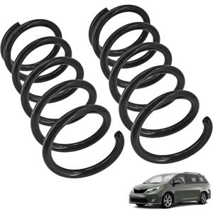 2 PCS Rear Coil Springs Fit For Toyota Sienna 2011-2014