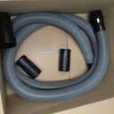 WORKSHOP Wet/Dry Vacs Shop Vacuum Accessories WS17823A Long Hose Attachment, 1-7/8-inch x 10-feet Heavy Duty Contractor Hose for Wet Dry Shop Vacuum Cleaners