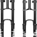 27.5" Mountain Bike Air Suspension Fork,QR 9x100mm,Max 3.0" Tires