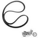Primary Drive Belt BDL-30853-ST 8mm 1 1/2" 132 Tooth Compatible with Harley-Davidson Electra Glide FLH 1965-1978, Low Rider FXS 1977-1978 w/ 61-41 62-39 62-40 Rear Front Pulley BDL-30853 ST