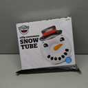 Large 48" Inflatable Snow Tube for Kids and Adults, Durable Winter Toy for Tubing & Sledding - Snowman Face