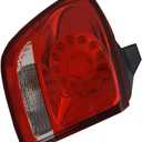 1 Piece Left Outer Taillight Assembly Tail Light Assembly fits Dodge Journey 2009 2010 2011 2012 2013 2014 2015 2016 2017 2018 2019 Replacement 68078465AD