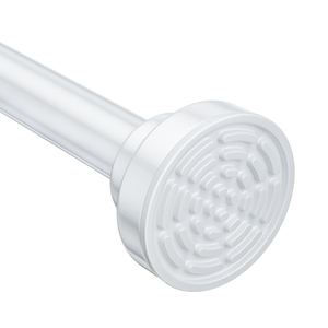 Black Shower Curtain Rod 31 to 80 Inch,1 Inch Diameter Adjustable Spring Tension Stainless Steel Telescoping Rod,Easy Install,No Rust