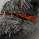 ONASAR 7x9 Area Rugs for Living Room Bedroom, Large Fluffy Grey and Black Throw Rug, Geometric Soft Plush Shaggy Floor Carpet for Nursery Kids Girls Boys Teen Dorm Home Decor Aesthetic