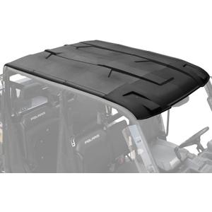 HAKA TOUGH Sport Roof Top for Polaris Ranger Crew XP 1000 900 2015-2023, Ranger Crew 900, 4-Piece Combined Poly Crew Hard Roof Accessories, Replace OEM # 2889223, 4 Seater, Black