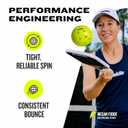 Franklin Sports X-40 Outdoor Pickleballs - Official Ball of USA Pickleball, APP Tour + US Open - Regulation Size, 100 Pack