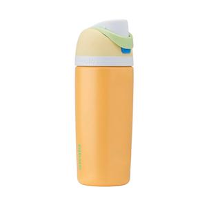 Owala Kids FreeSip Insulated Stainless Steel Water Bottle with Straw for Sports, Travel, and School BPA-Free Sports Water Bottle, 16 oz, Treasure Hunt