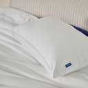 Casper Sleep Original Cooling Pillow, Standard Size Medium Soft Feel, Down-Alternative Fill, Supports Side, Back & Stomach Sleepers, Neck Pain Relief, Machine Washable