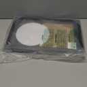 eletecpro 8.8x13.8 Record Frame with Double Mats for Single 7-inch Music Album Cover and Vinyl, 45 rpm (6 7/8")inch Vinyl Record Display for Wall, Classic and Stylish Record Holder for Wall Decor (Black)