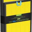Vital 100S Pet Care Replacement Filter Compatible with LEVOIT Vital 100S and Vital 100S-P Air Purifier, 3-in-1 H13 Grade HEPA Filter Activated Carbon Compared to Vital 100S-RF-PA (LRF-V102-YUS)