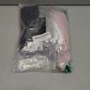 EPEIUS Baby Girls Tights Cable Knit Leggings Stockings Cotton Pantyhose for Newborn Infants Toddlers 3/6 Pack (2-4T, Black White Light Grey Pink,4 Pack)