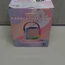 Mini Karaoke Machine for Kids Adults, Portable Bluetooth Speaker with 2 Wireless Karaoke Microphones, 2026 TOP Birthday for Girls Boys 3,4,5,6,7,8+Year Old Toddler Toys Karaoke Player Valentine(Grey) (Space Gray 2 Mics)