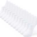 IDEGG No Show Socks Women & Men Low Cut Ankle Short Anti-slid Athletic Running Casual Invisible Liner Socks